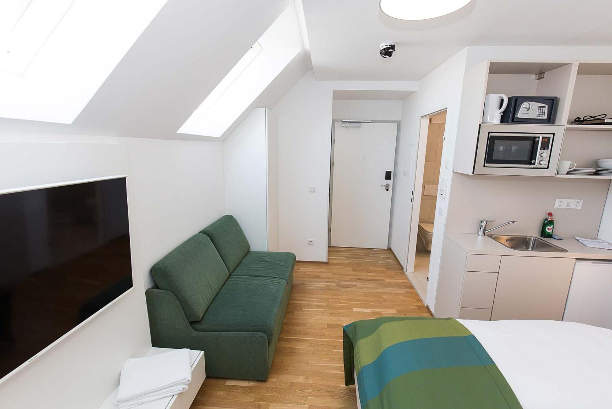 Smart Apart Living - Wien Hauptbahnhof - Self Check-In Szoba fotó